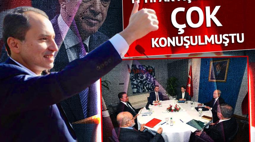Tüm gözler Millet İttifakının toplantısındayken cumhurbaşkanı adayını duyurdular: Hem 6'lı masaya hem Cumhurbaşkanı Erdoğan'a rakip oldu! Cumhur İttifakı iddiaları...