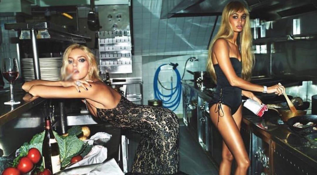 Mert Alaş, modelleri mutfağa soktu!