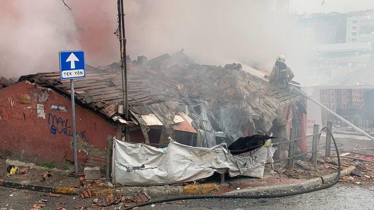SON DAKİKA | Şişli'de gecekonduda patlama ve yangın! Ekipler olay yerinde