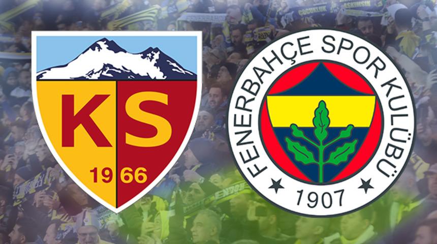 Son dakika: Fenerbahçeli taraftarlar, Kayserispor maçına alınmayacak!