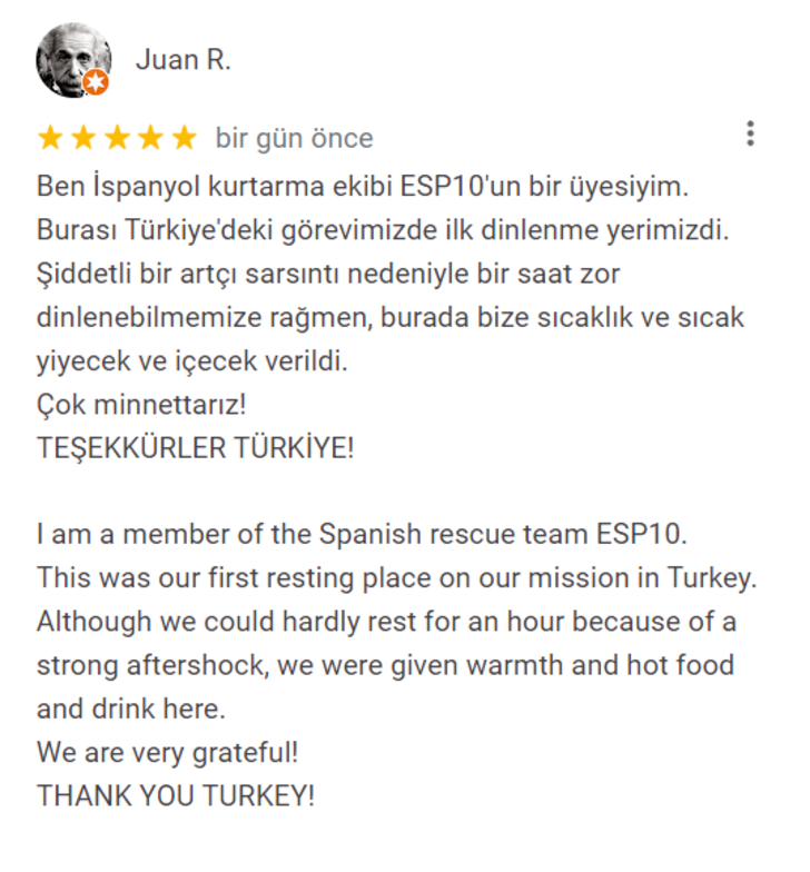 Ülkesine dönen İspanyol arama- kurtarma görevlisi Türkiye’ye teşekkür etti! “Kalbimize dokunuyor” G1