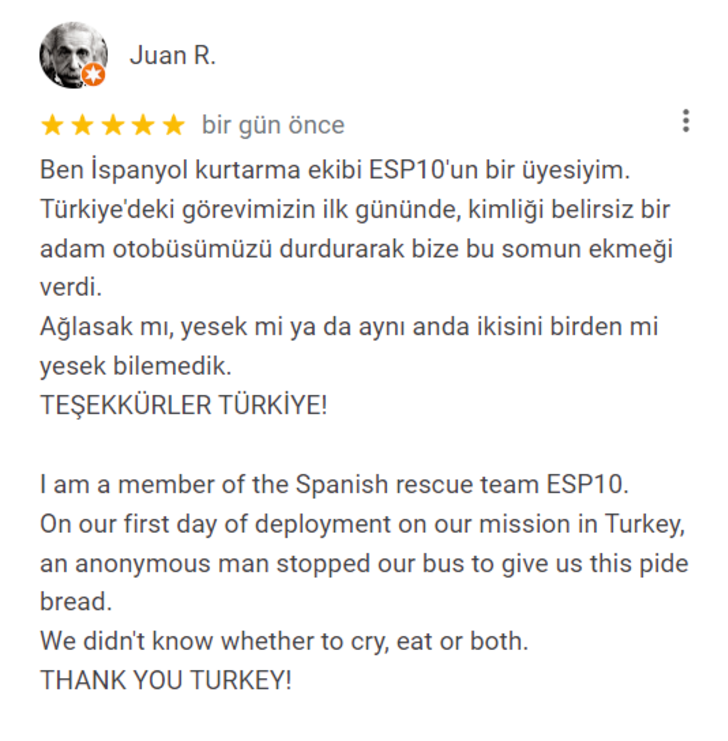 Ülkesine dönen İspanyol arama- kurtarma görevlisi Türkiye’ye teşekkür etti! “Kalbimize dokunuyor” G2