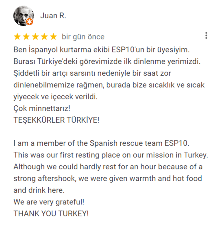 Ülkesine dönen İspanyol arama- kurtarma görevlisi Türkiye’ye teşekkür etti! “Kalbimize dokunuyor” G3