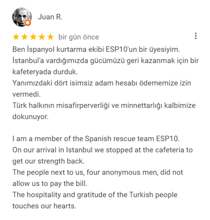 Ülkesine dönen İspanyol arama- kurtarma görevlisi Türkiye’ye teşekkür etti! “Kalbimize dokunuyor” G5