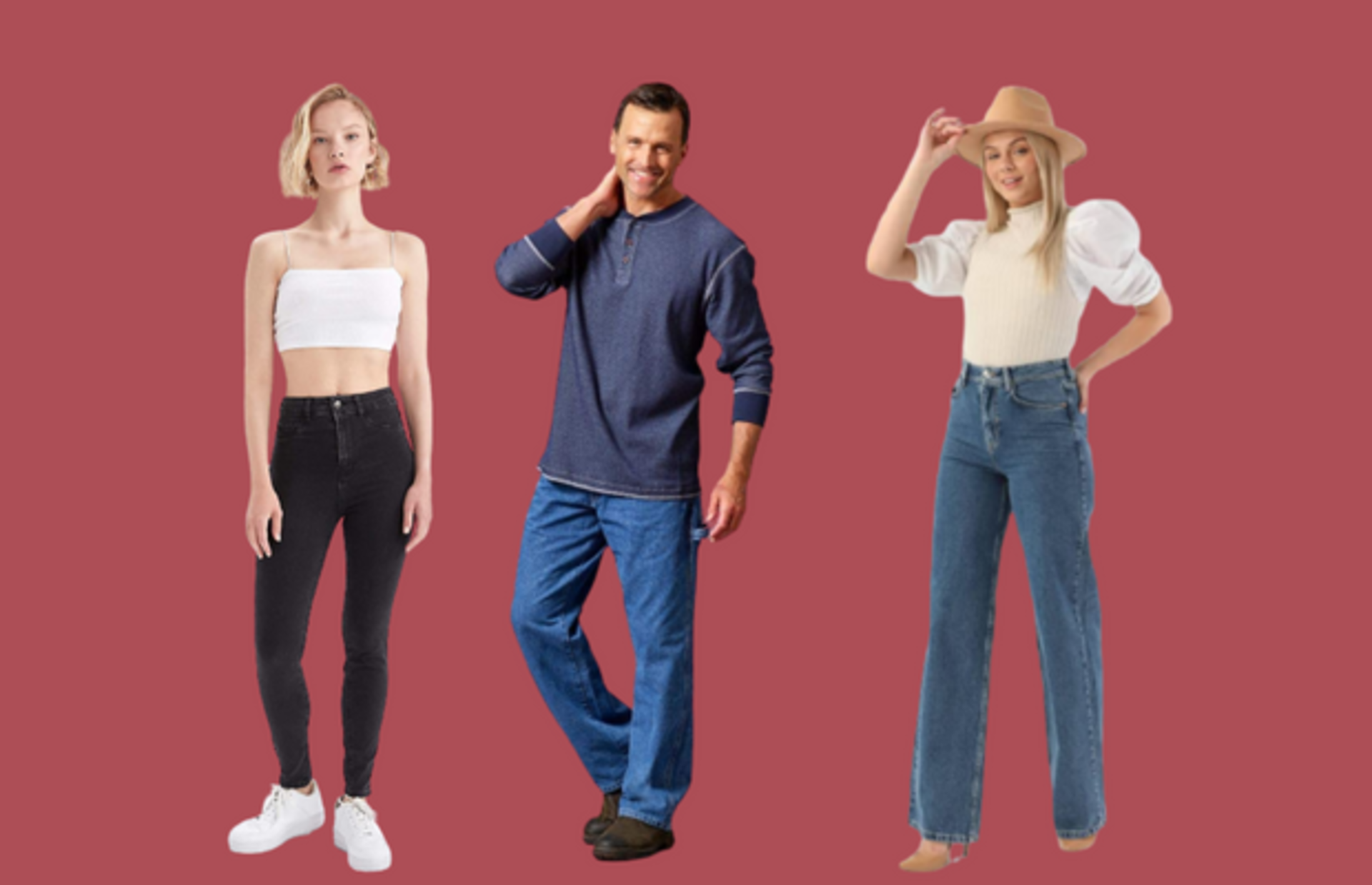 Vücut tipinize göre hangi kesim ve model kot pantolon seçmelisiniz? İşte cevabı!