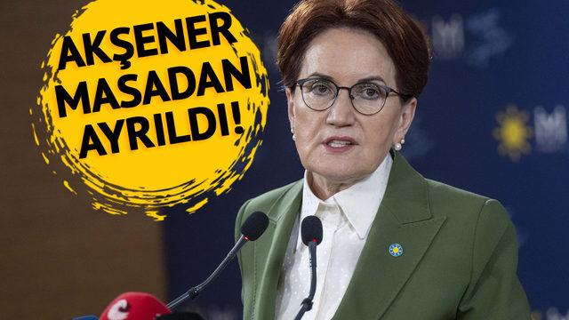 Akşener'den son dakika çıkışı! Altılı masa dağıldı, her şeyi değiştirecek sözler... İmamoğlu ve Yavaş'a adaylık çağrısı!