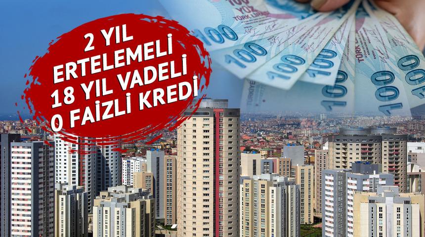 2 yıl erteleme, 18 yıl vade ve sıfır faizli kredi! İster aylık ister yıllık: Depremde evi hasar görene destek! e-Devlet'ten 30 gün içinde...
