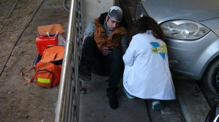 Atatürk Havalimanı'nda hareketli dakikalar! Polisi görünce kaçmaya başladılar