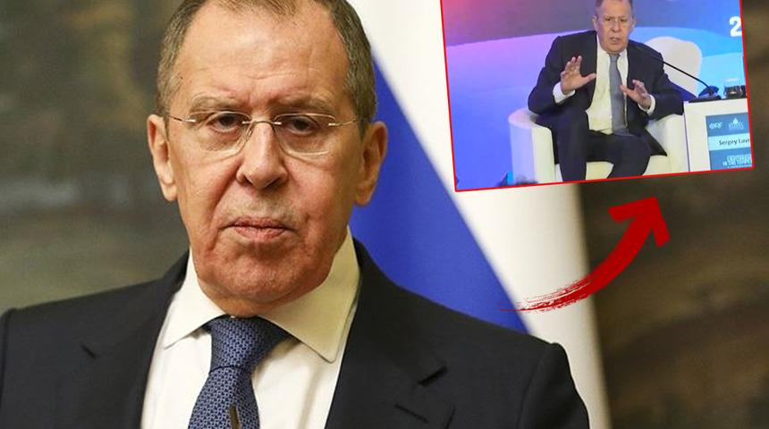 Lavrov bunu beklemiyordu! Konuşmada yaşananlar gündem oldu: 'Hadi oradan'