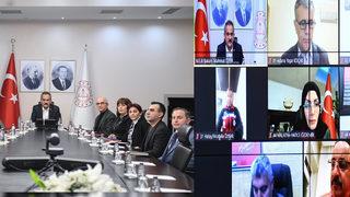 Milli Eğitim Bakanı Özer depremden etkilenen 10 ilin milli eğitim müdürüyle toplantı yaptı