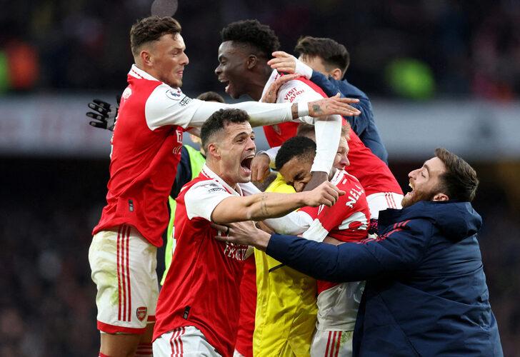 Premier Lig'de lider Arsenal, Bournemouth'u uzatma dakikalarında attığı golle yendi