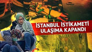 Son dakika | TEM Otoyolunda peş peşe zincirleme kazalar! Çok sayıda yaralı var... İstanbul istikameti ulaşıma kapandı
