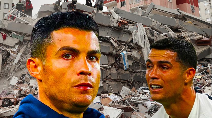 Çok eleştirilmişti, görüntüler sonrası kayıtsız kalmadı! Cristiano Ronaldo'dan afet bölgesine yardım uçağı 