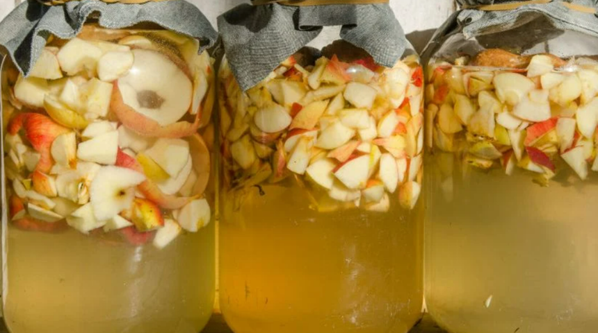 Bol şifalı elma sirkesi tarifi! Evde elma sirkesi nasıl yapılır?