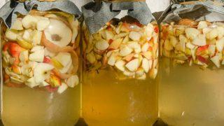 Bol şifalı elma sirkesi tarifi! Evde elma sirkesi nasıl yapılır?