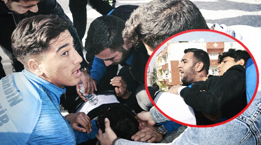 Amatör lig maçında olay! Deplasman seyircisi, ev sahibinin tesislerini bastı: 4 yaralı...