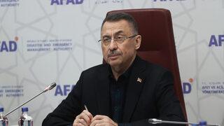 Fuat Oktay'ın başkanlığında deprem bölgesindeki çalışmalara ilişkin koordinasyon toplantısı yapıldı