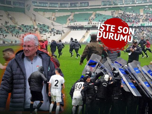 Bursaspor Teknik Direktörü İsmail Ertekin, Amedspor maçının devre arasında kalp krizi geçirerek hastaneye kaldırıldı! 