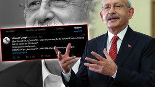 Adaylığının açıklanmasına saatler kala Kılıçdaroğlu'ndan 'Twitter' hamlesi! Beğendiği tweet gündem oldu: İn oradan aşağı