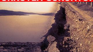 Barajda ürküten görüntü! Deprem sonrası oluştu