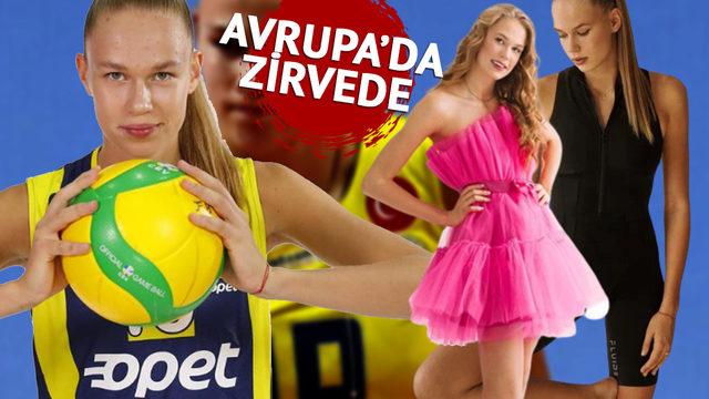 Türklerden sürekli evlenme teklifleri alıyorum demişti, Fenerbahçe Opet'in Rus voleybolcusu Arina Fedorovtseva Avrupa'nın zirvesinde