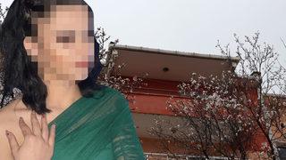 Balkona çıkıp hemen ineceğini söylerken... Genç kadın 5. kattan taksicinin üzerine düştü