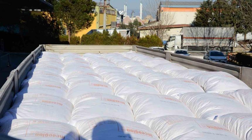 Depremden etkilenen üreticilere, Denizli’den yardım eli uzandı