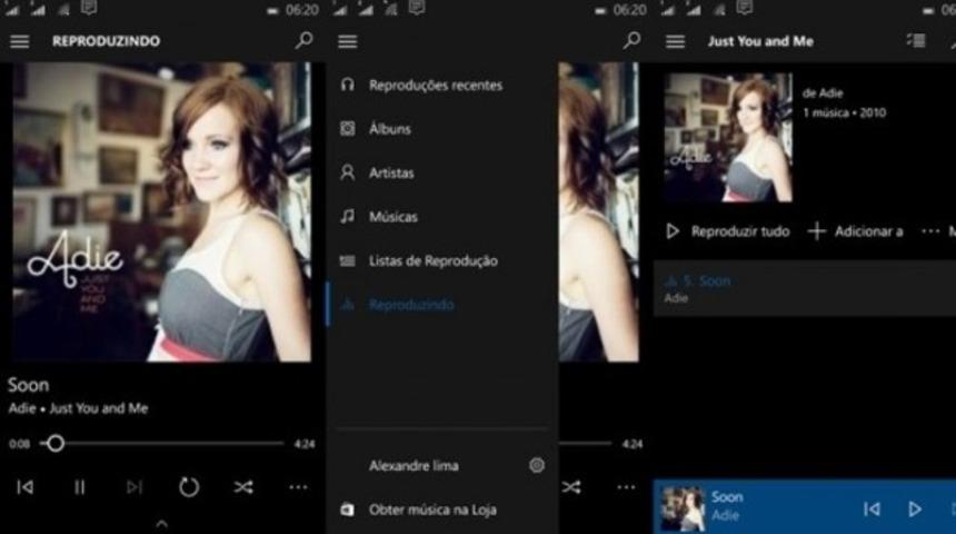 Windows Groove M&uuml;zik&rsquo;ten y&uuml;r&uuml;yor!