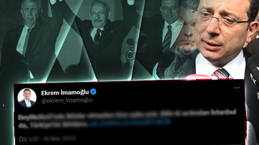 Herkes İmamoğlu'nun o tweet'ini konuşuyor! 2012 yılında yaptığı paylaşımdaki detay gündem oldu: Beylikdüzü, İstanbul ve Türkiye...