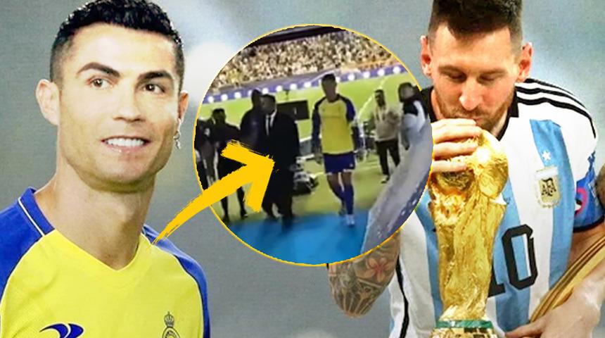 Portekizce konuşmuş, kimse anlamamış! İşte Ronaldo'nun 'Messi senden daha iyi' sözlerine yanıtı
