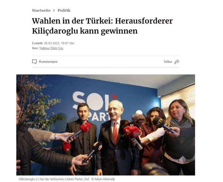 Millet İttifakı’nın Cumhurbaşkanı adayı olarak Kemal Kılıçdaroğlu’nun açıklanması dünya basınında böyle yorumlandı... “Muhalefet birleşmeyi başardı” G5