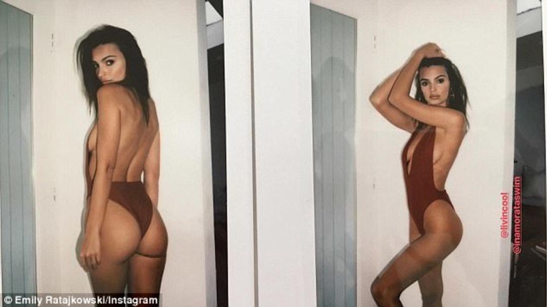 Emily Ratajkowski durmuyor! Artık giyinmiyor!