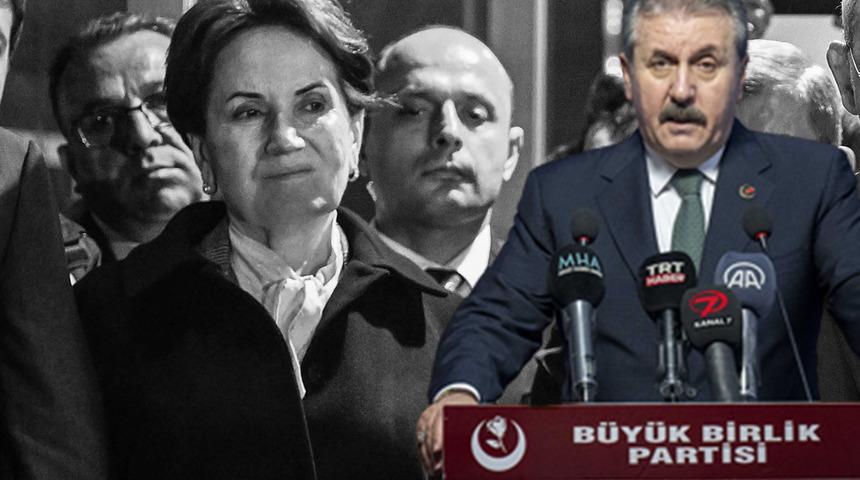 Meral Akşener'in Altılı Masa'ya dönmesi gündemden düşmüyor! BBP lideri Destici'den dikkat çeken sözler: 'Kimler kulağına ne fısıldadı?'