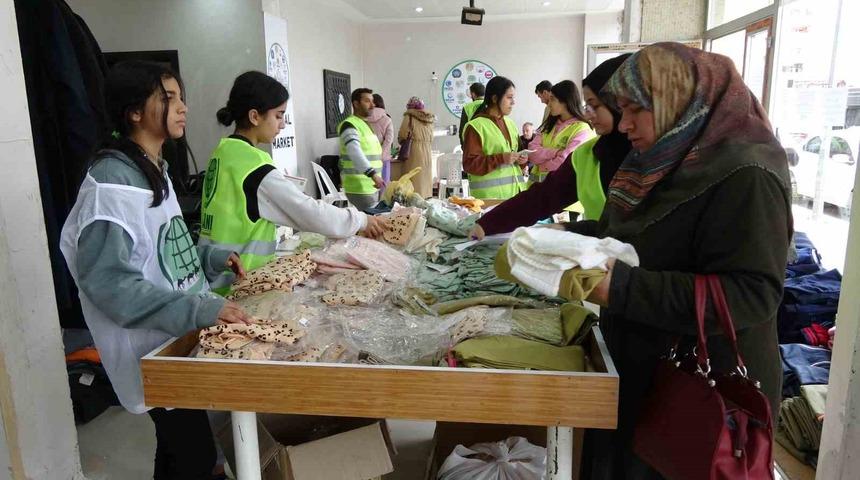 Siirt’te ’Sosyal Market’ ile 785 depremzede vatandaşın ihtiyacı karşılandı