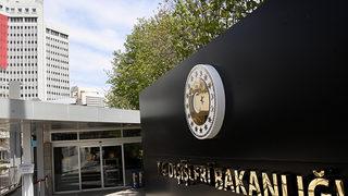 Dışişleri Bakanlığı'ndan Batı Şeria’daki olaylara kınama