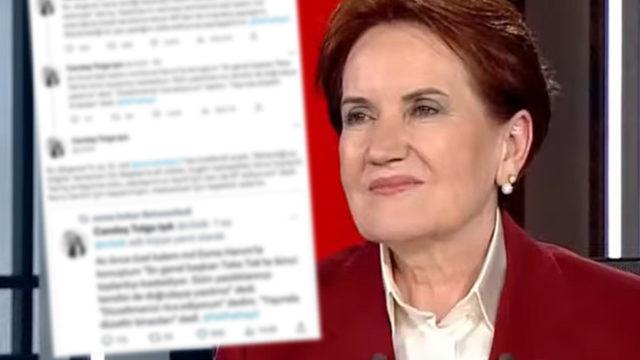 Akşener canlı yayındayken attığı tweet gündem oldu! 'Bana verdiği beyanatın aksini söyleyip...' Kılıçdaroğlu ile ilgili çok konuşulan sözlerin ardından...