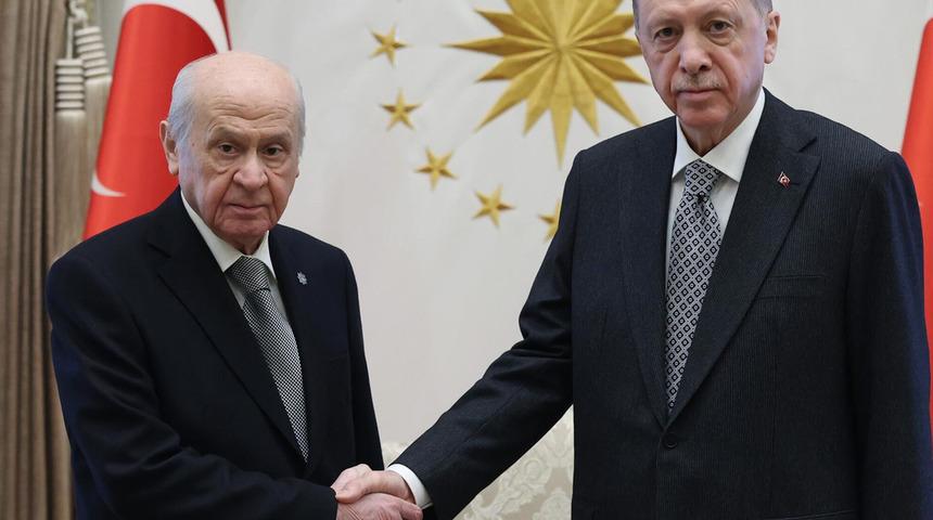 Cumhurbaşkanı Erdoğan, Bahçeli ile görüşecek