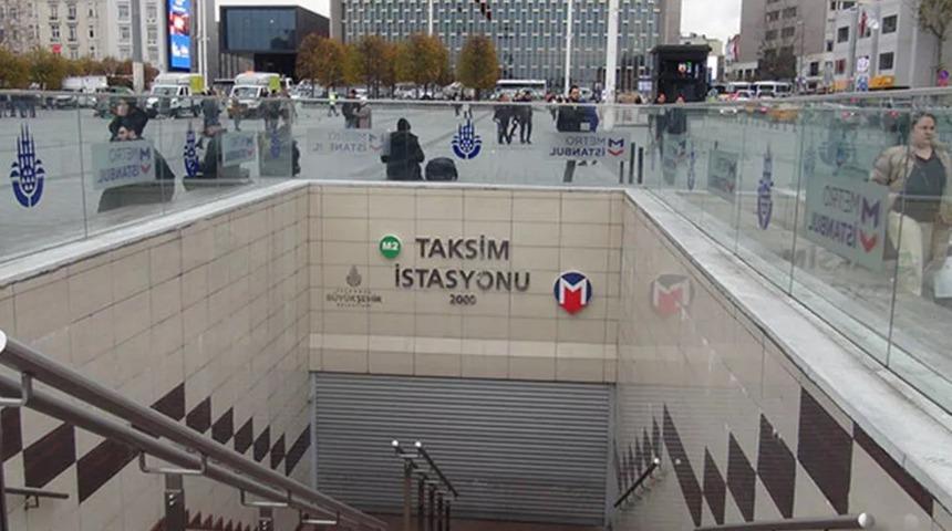 Taksim'e giden metrolarda seferler yapılmayacak! Saat 14'ten itibaren geçerli