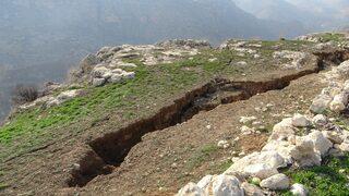 1400 metre rakımlı dağda çarpıcı görüntü! Görenleri ürkütüyor...