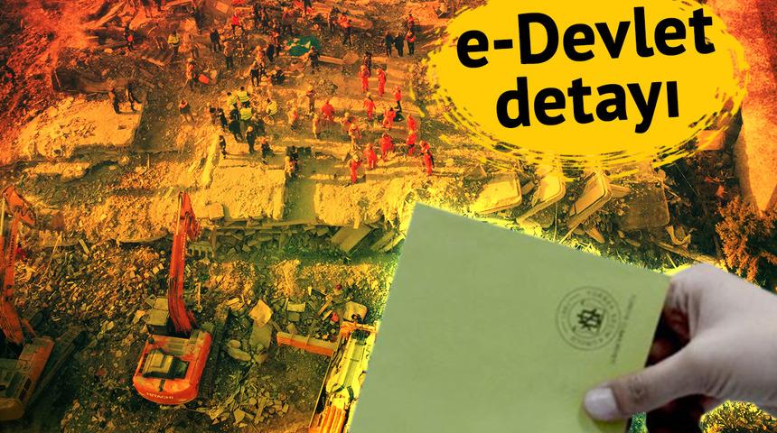 Son dakika | Birden fazla seçenek var! Depremzedeler nasıl oy kullanacak? İçişleri Bakanlığı duyurdu: e-Devlet veya nüfusmatik üzerinden adres değişikliği...