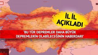 Haritaya bakıp 'Burası daha az koyu' diyerek... Depremden sonra göçe dikkat çekti! 'Her tarafı birbirinden tehlikeli' sözleriyle açıkladı