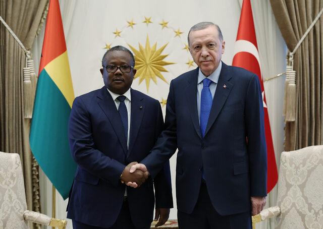 AA-20230308-30511530-30511528-CUMHURBASKANI_ERDOGAN_GINE_BISSAU_CUMHURBASKANI_EMBALO_ILE_GORUSTU