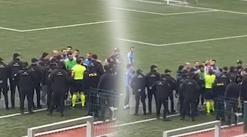 8 Mart Dünya Kadınlar Günü'nde skandal olay! Gebzespor - Nişantaşıspor maçında kadın hakeme saldırdılar...