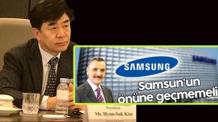 Yanlış duymadınız! Samsung'dan Samsun açıklaması