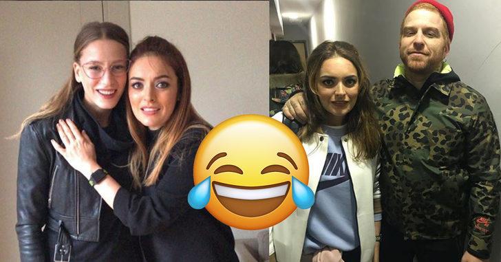 Ne alem kızsın Ezgi! Kendisi ünlü değilmiş gibi ünlülerle fotoğraf çektirip yeni hesabında paylaşıyor