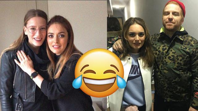 Ne alem kızsın Ezgi! Kendisi ünlü değilmiş gibi ünlülerle fotoğraf çektirip yeni hesabında paylaşıyor