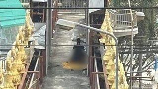 Sokak ortasında üçlü ilişki skandalı! Cinsel ilişki görüntüleri sosyal medyada yayılınca polis müdahale etti