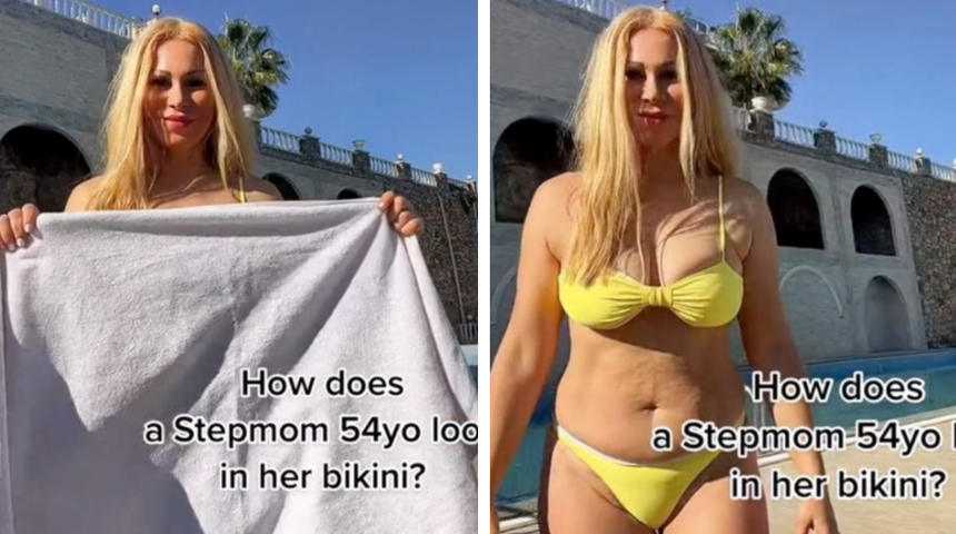 54 yaşındaki kadın bikinisiyle v&uuml;cudunu cesurca paylaşarak gen&ccedil;lere meydan okudu! "Erkekler yaşımı &ouml;ğrenince hayal kırıklığına uğruyor"