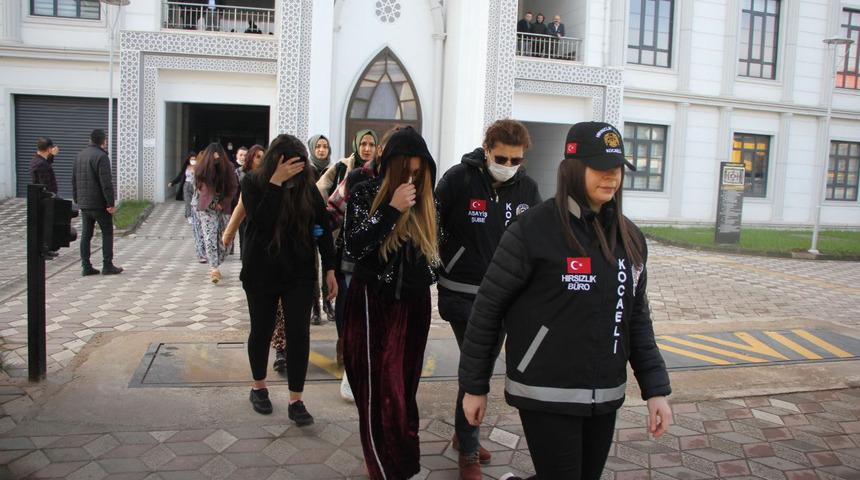 Kocaeli merkezli hırsızlık şebekesi operasyonunda 36 ş&uuml;pheli tutuklandı