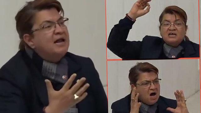 Hatay’dan Meclis’e dönen CHP’li vekil Suzan Şahin kürsüye vura vura isyan etti: ‘Ben utanıyorum…’
